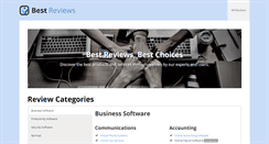 Desktop Screenshot of bestreviews.net