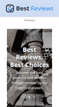 Mobile Screenshot of bestreviews.net